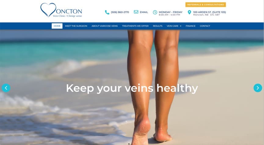 Moncton Vein Clinic, Dr Christos Lioupis